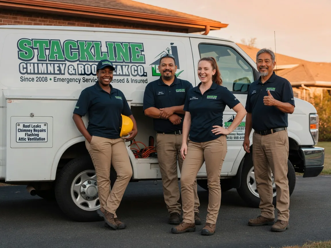 Chimney flashing repair company in Farmington, WA